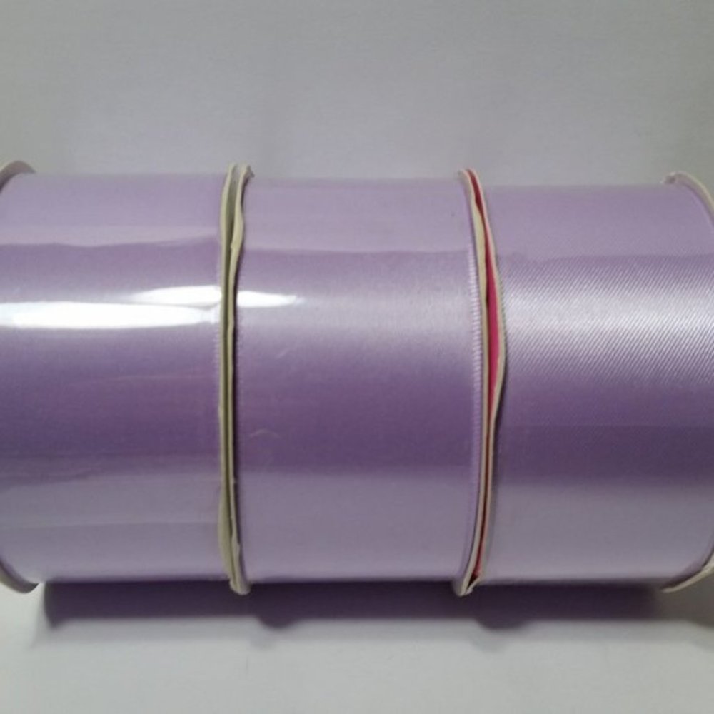 Morex Purple Satin Sensations Ribbon 3 Rolls 1.5"
